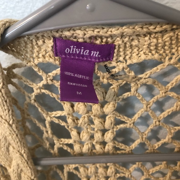 Boho Summer Coverup/Cardigan - Picture 3 of 4